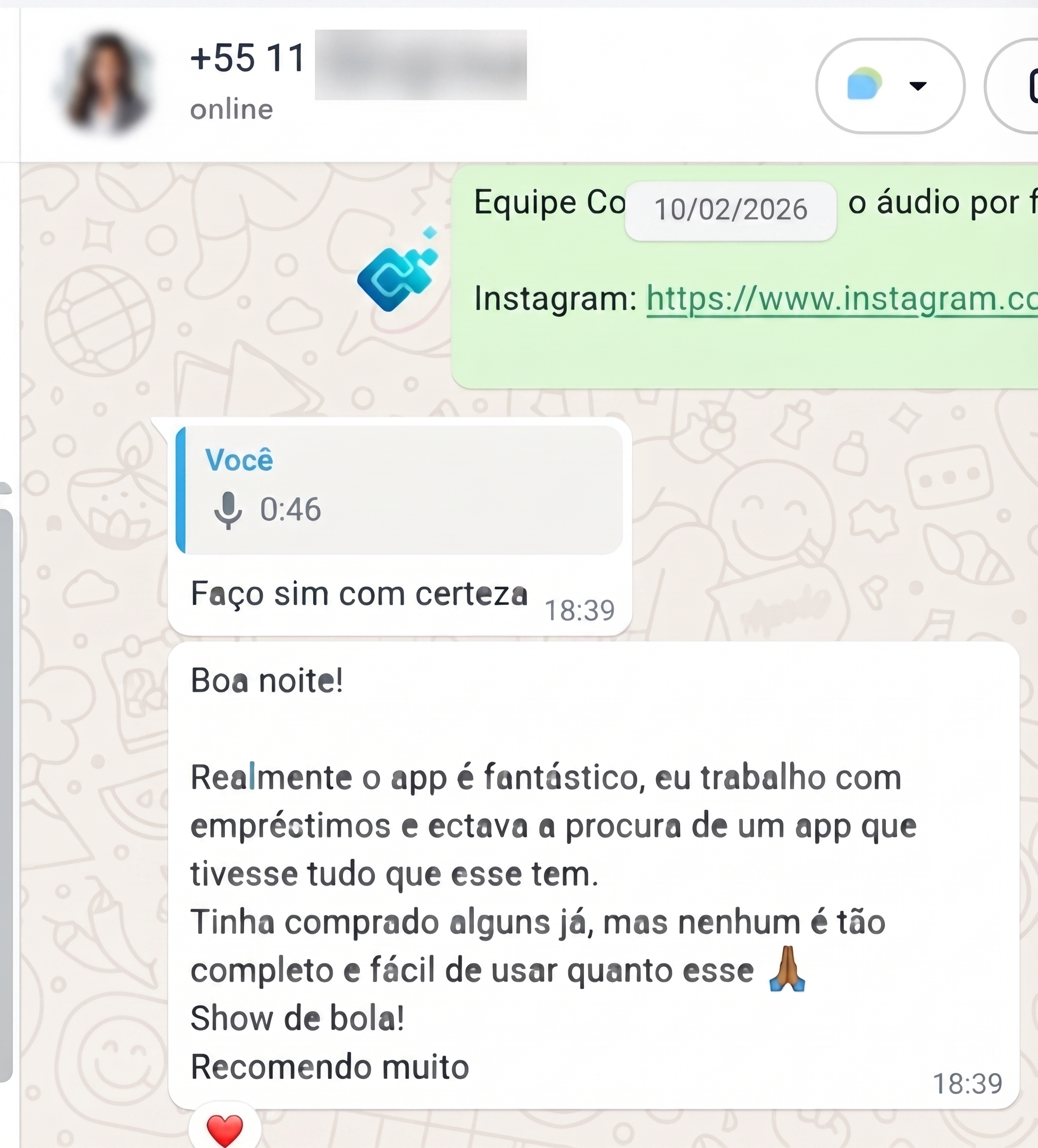 Depoimento de cliente 11